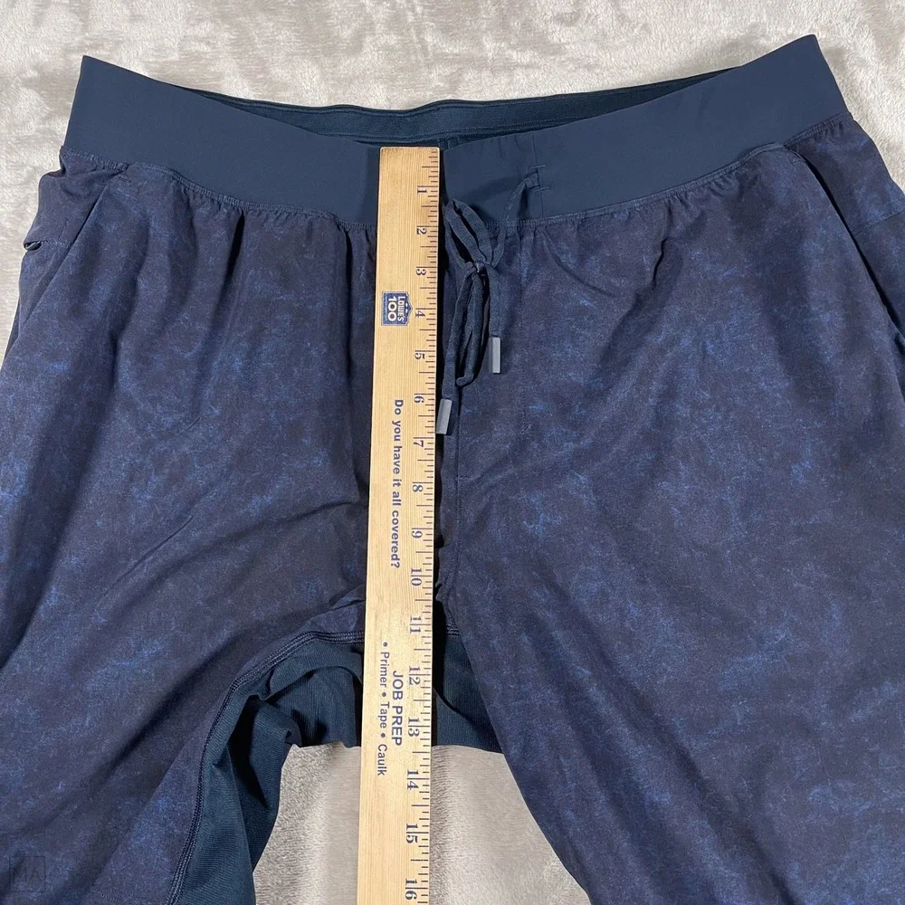 Lululemon Men's Shorts Pace Breaker Linerless Athletic Performance XXL Blue - Picture 3 of 8